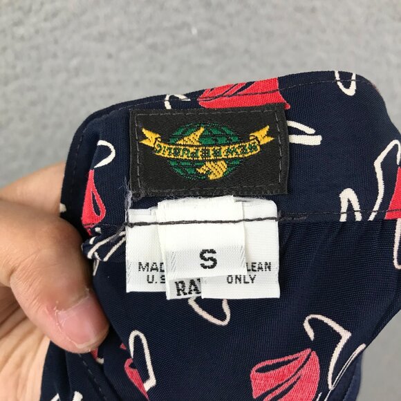 Vintage NEW REPUBLIC floral sleeveless top and skirt set size S - Picture 14 of 16